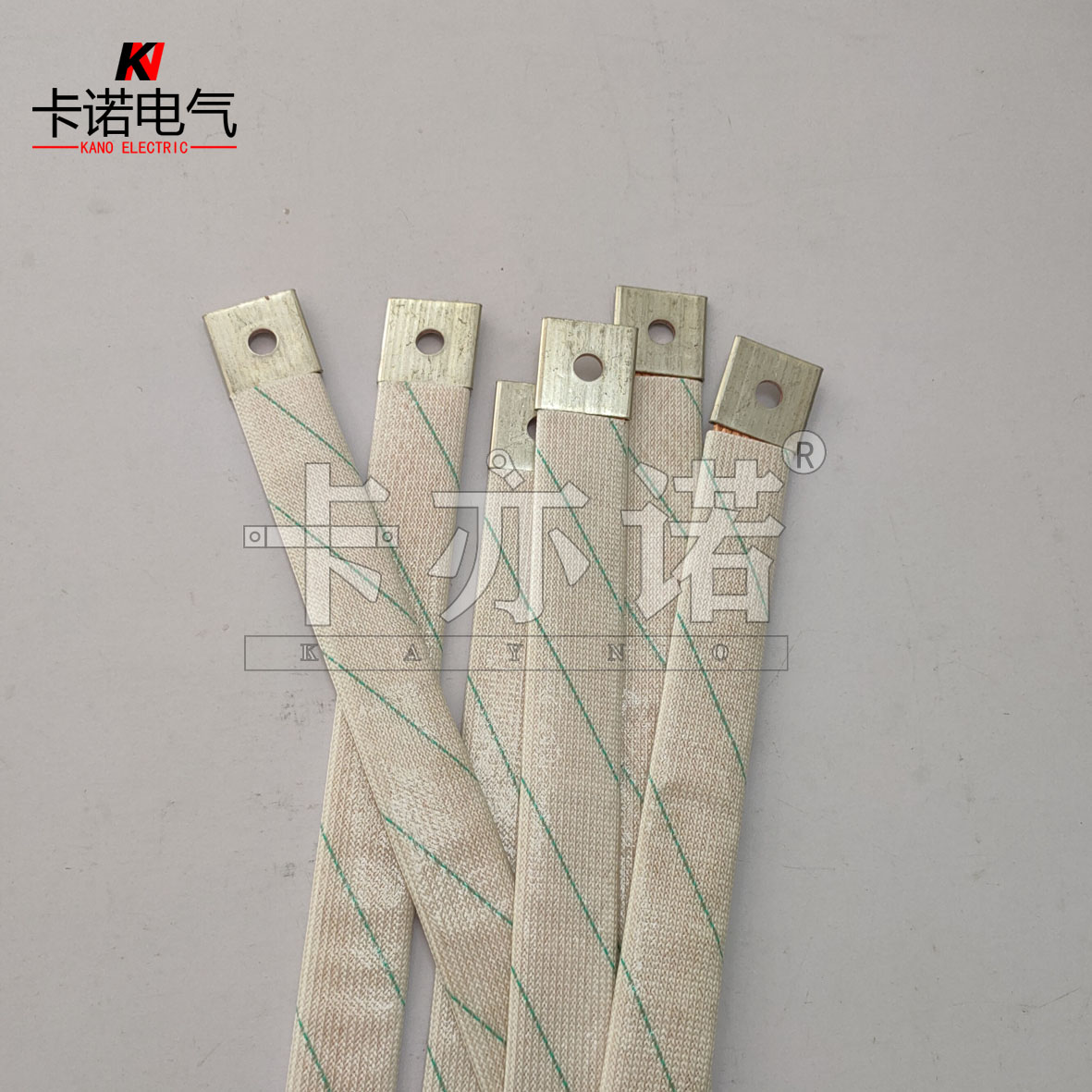 銅編織導(dǎo)電軟連接（黃蠟管）